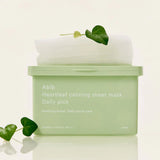 Abib Heartleaf Calming Sheet Mask Daily Pick 30pcs