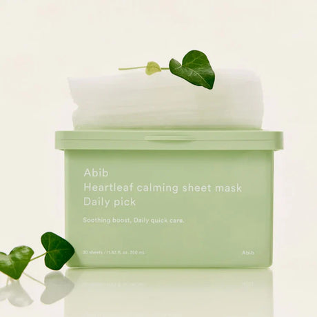 Abib Heartleaf Calming Sheet Mask Daily Pick 30pcs