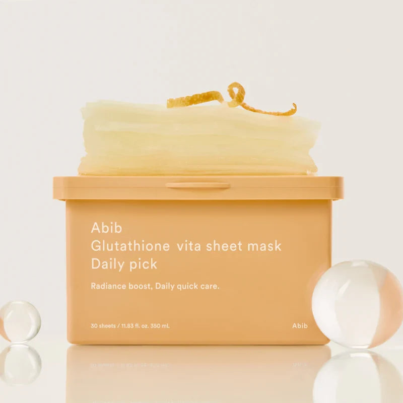 Abib Glutathione Vita Sheet Mask Daily Pick 30pcs