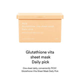 Abib Glutathione Vita Sheet Mask Daily Pick 30pcs