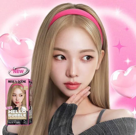 Mise En Scene Hello Bubble Foam Hair Dye #10BB Blonde Brown