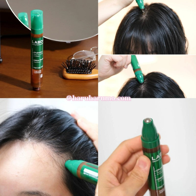 Labo H Scalp Care Hair Line Ampoule 15ml*2 + Hair Shampoo 50ml