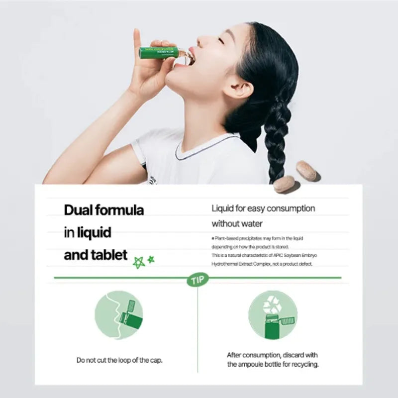 Vital Beautie Meta Green Booster Shot For 7 Days