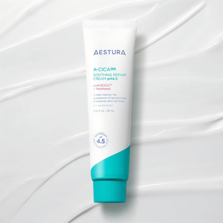 Aestura A-Cica 365 Soothing Repair Cream pH4.5 60ml (+Cream 20ml + Mask 2pcs)