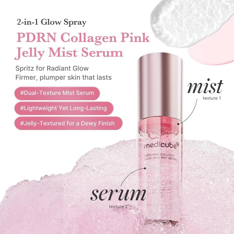Medicube PDRN Pink Collagen Glow Mist Serum 100ml