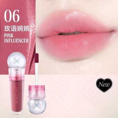 Peripera菲丽菲拉水雾丝绒爱心唇釉宫联名款#06玫语婉婉