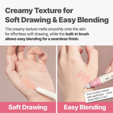 Clio Soft Blending Shadow Stick #M205 Afternoon Coral