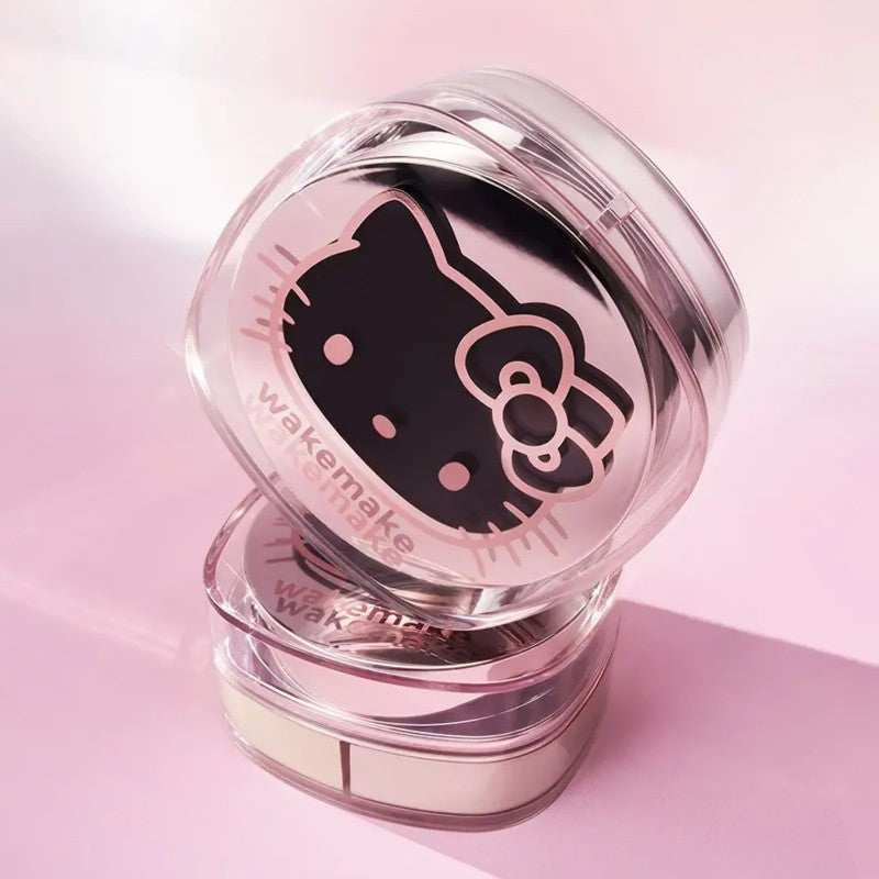 Wakemake Hello Kitty Stay Fixer Multi Color Powder #01 Pale Clear