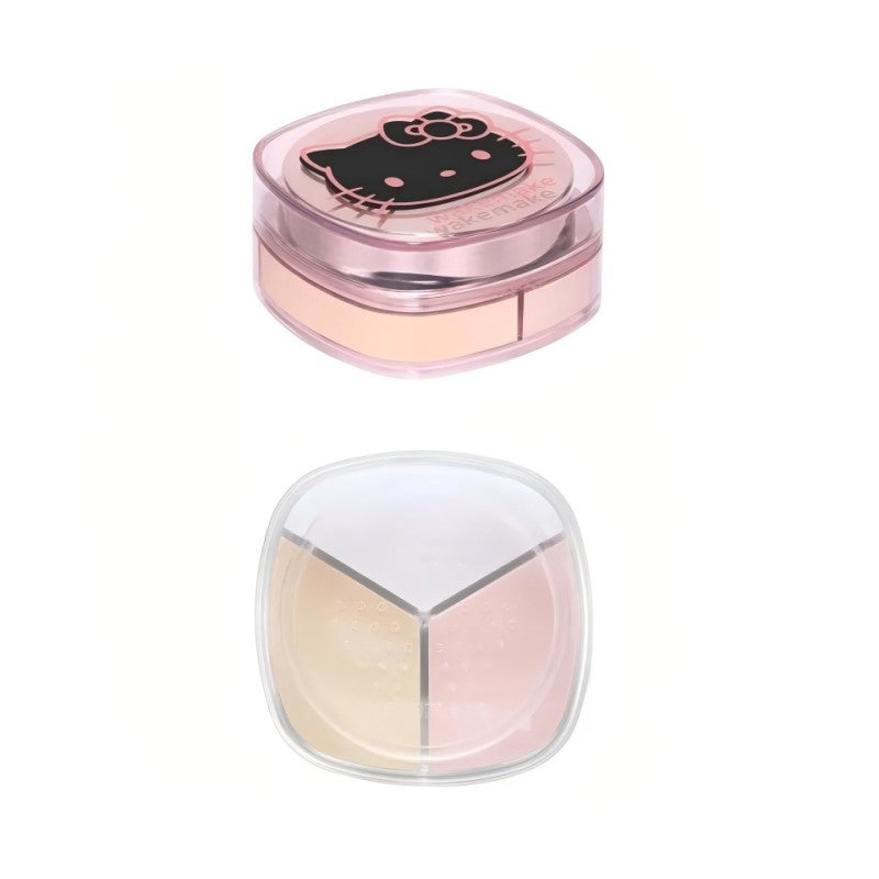 Wakemake Stay Fixer Multi Color Powder Hello Kitty Edition #02 Light Skin