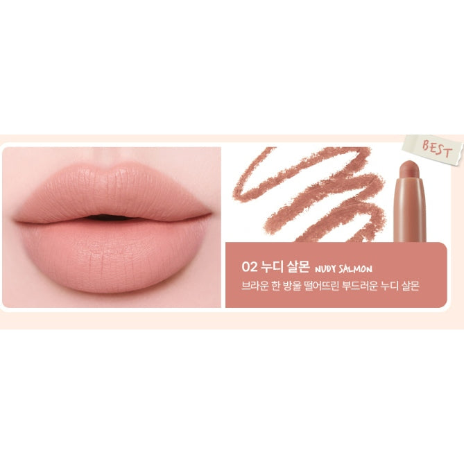BBIA Nudy Lip Pencil #02 Nudy Salmon