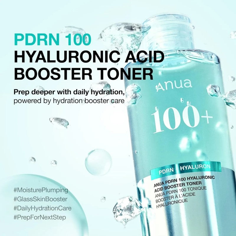Anua PDRN 100 Hyaluronic Acid Booster Toner 250ml