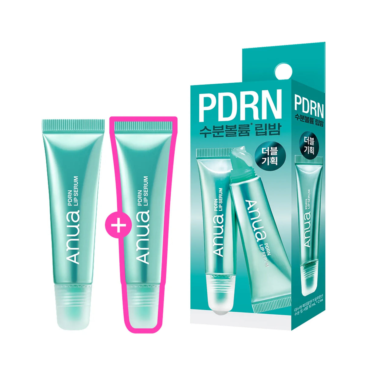Anua PDRN唇部精华 1+1支