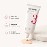 Numbuzin陶瓷肌美妆素颜霜No.3#01柔焦 50ml