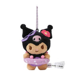 Olive Young x Sanrio Characters Love Summer Tanned Mascot Keychain Kuromi