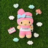 Olive Young x Sanrio Characters Cutie Run Tanned Mascot Keychain My Melody