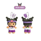 Olive Young x Sanrio Cutie Run Doll Keychain Kuromi