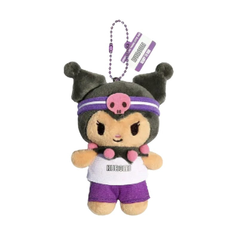 Olive Young x Sanrio Cutie Run Doll Keychain Kuromi