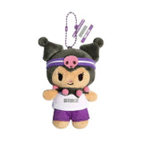Olive Young x Sanrio Cutie Run Doll Keychain Kuromi