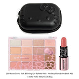 Wakemake Lip & Eye Kit Hello Kitty Edition #01 Warm Tone