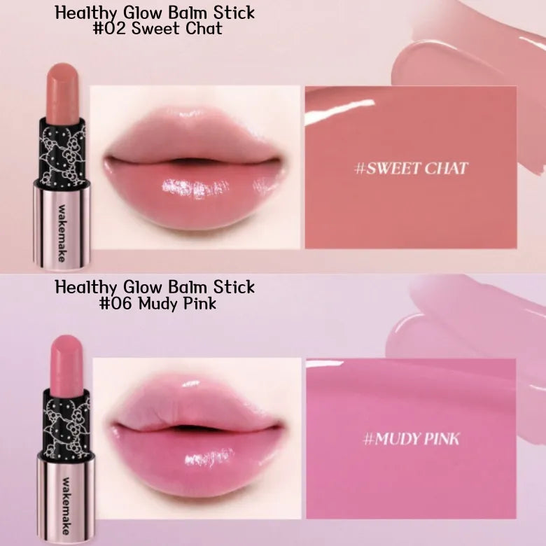 Wakemake Lip & Eye Kit Hello Kitty Edition #02 Cool Tone