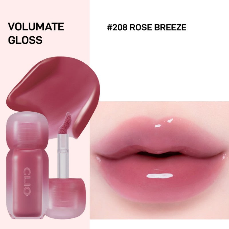 Clio Volumate Lip Gloss #208 Rose Breeze