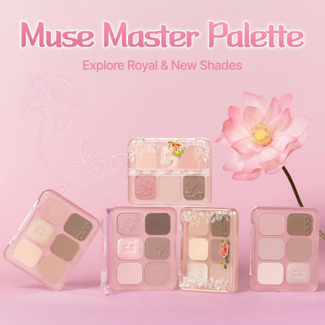 Clio Muse Master Palette #02 Flower Sedan Coral