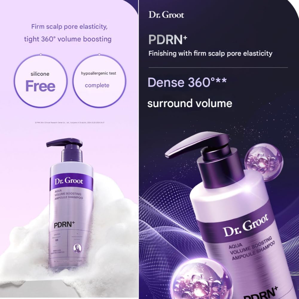 Dr.Groot水感PDRN丰盈安瓶洗发水 300ml+50ml