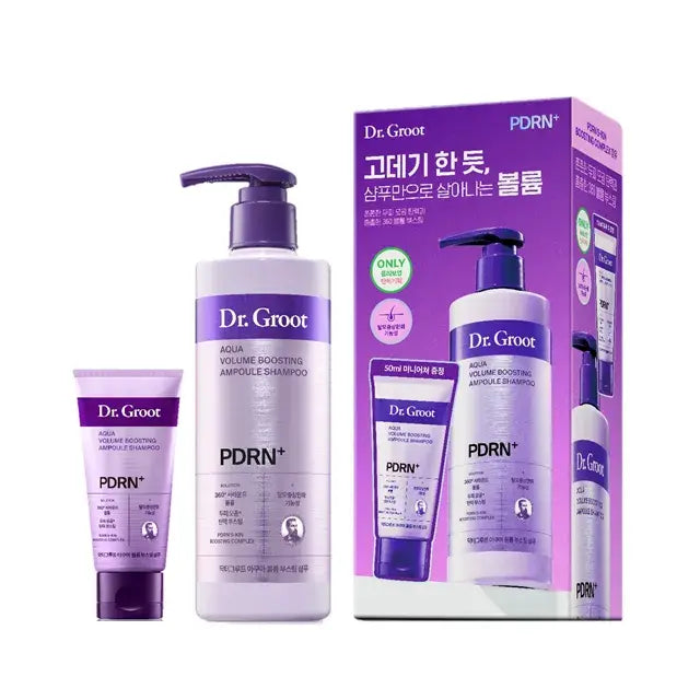 Dr.Groot水感PDRN丰盈安瓶洗发水 300ml+50ml