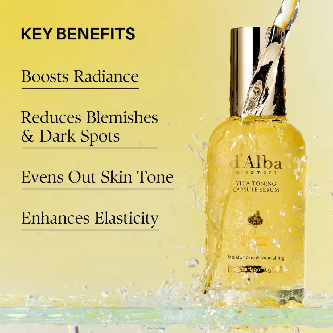 D'Alba Vita Toning Capsule Serum 100ml