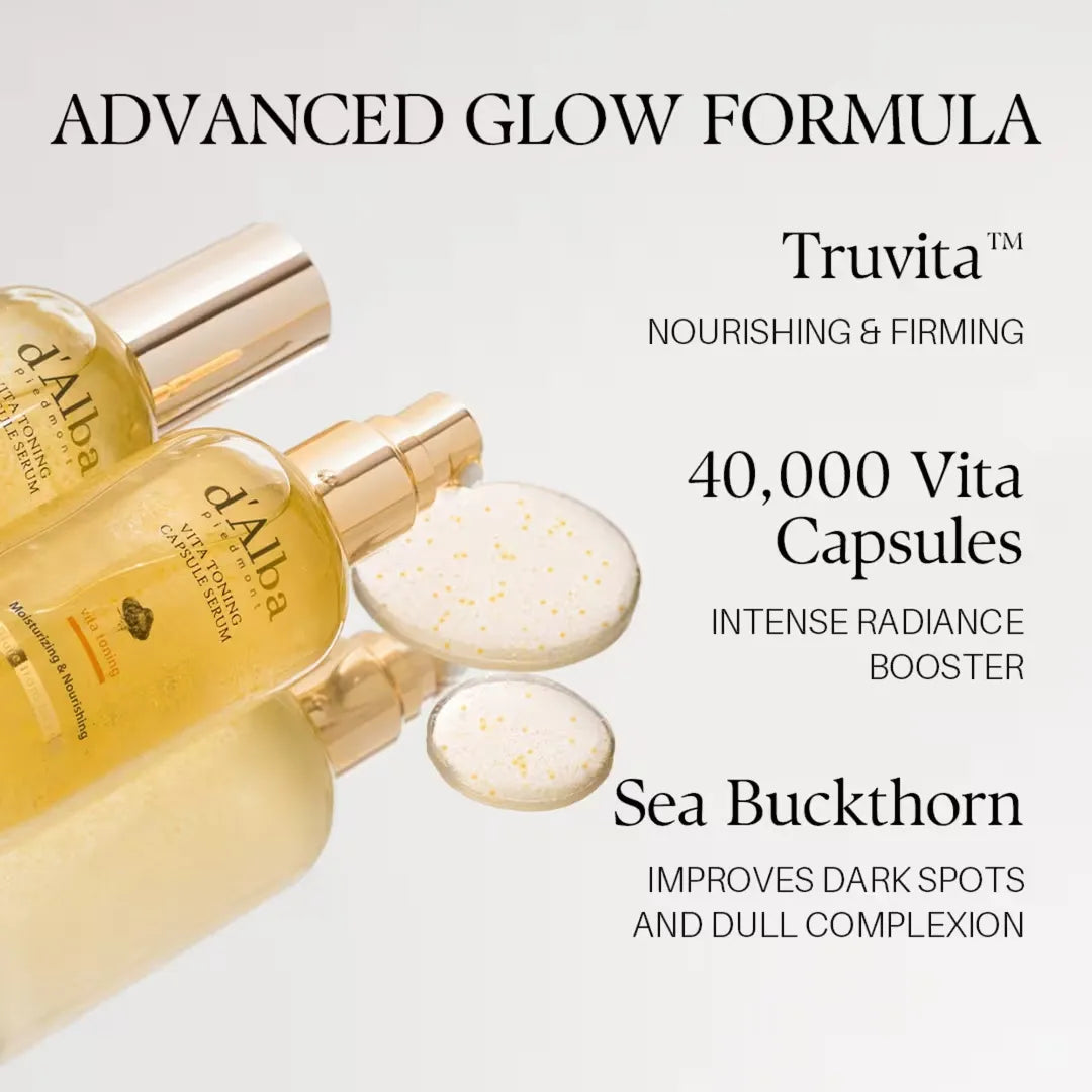 D'Alba Vita Toning Capsule Serum 100ml