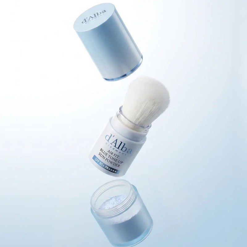 D'Alba Air Fit Blue Tone-Up Sun Powder Stick SPF50+ 5.5g