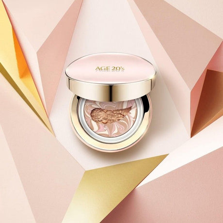 Age20's爱敬四色拉花气垫素颜遮瑕粉盒保湿款#13 Ivory