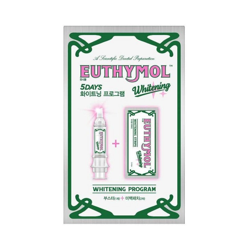 Euthymol悦滋木亮白牙贴套装