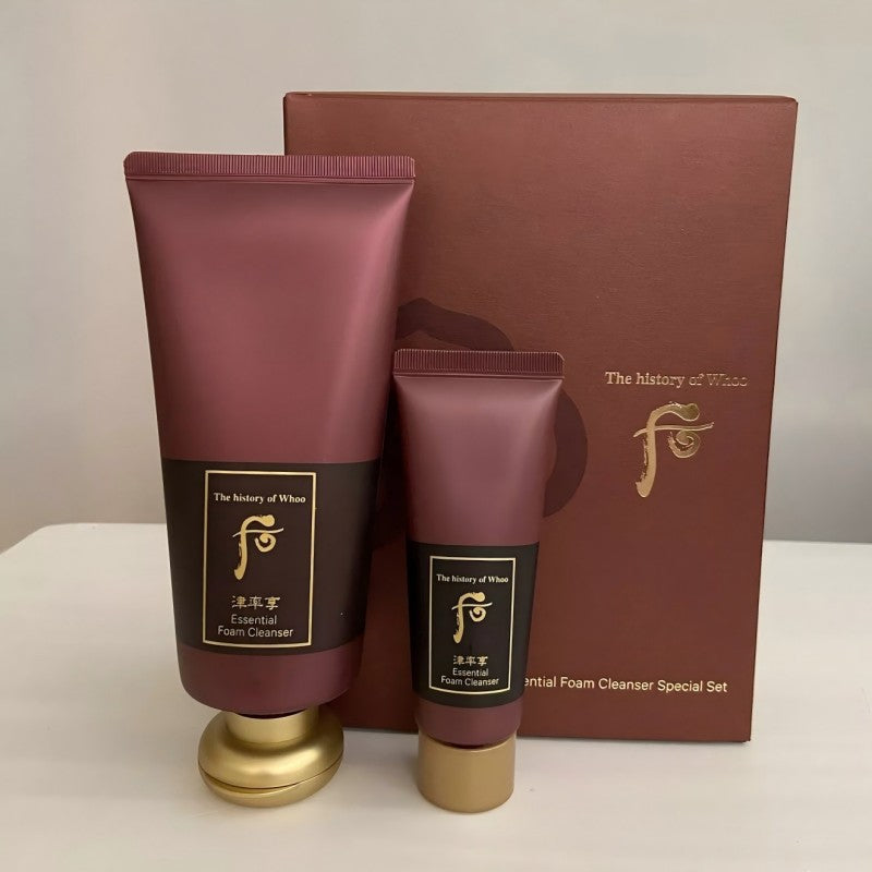 The History Of Whoo Jinyulhyang Essential Foam Cleanser 180ml+40ml