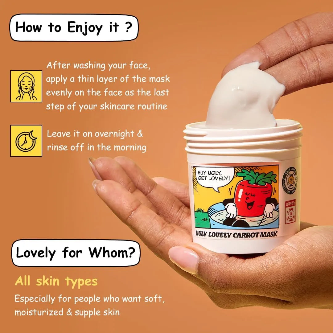 Ugly Lovely Carrot Mask 100ml
