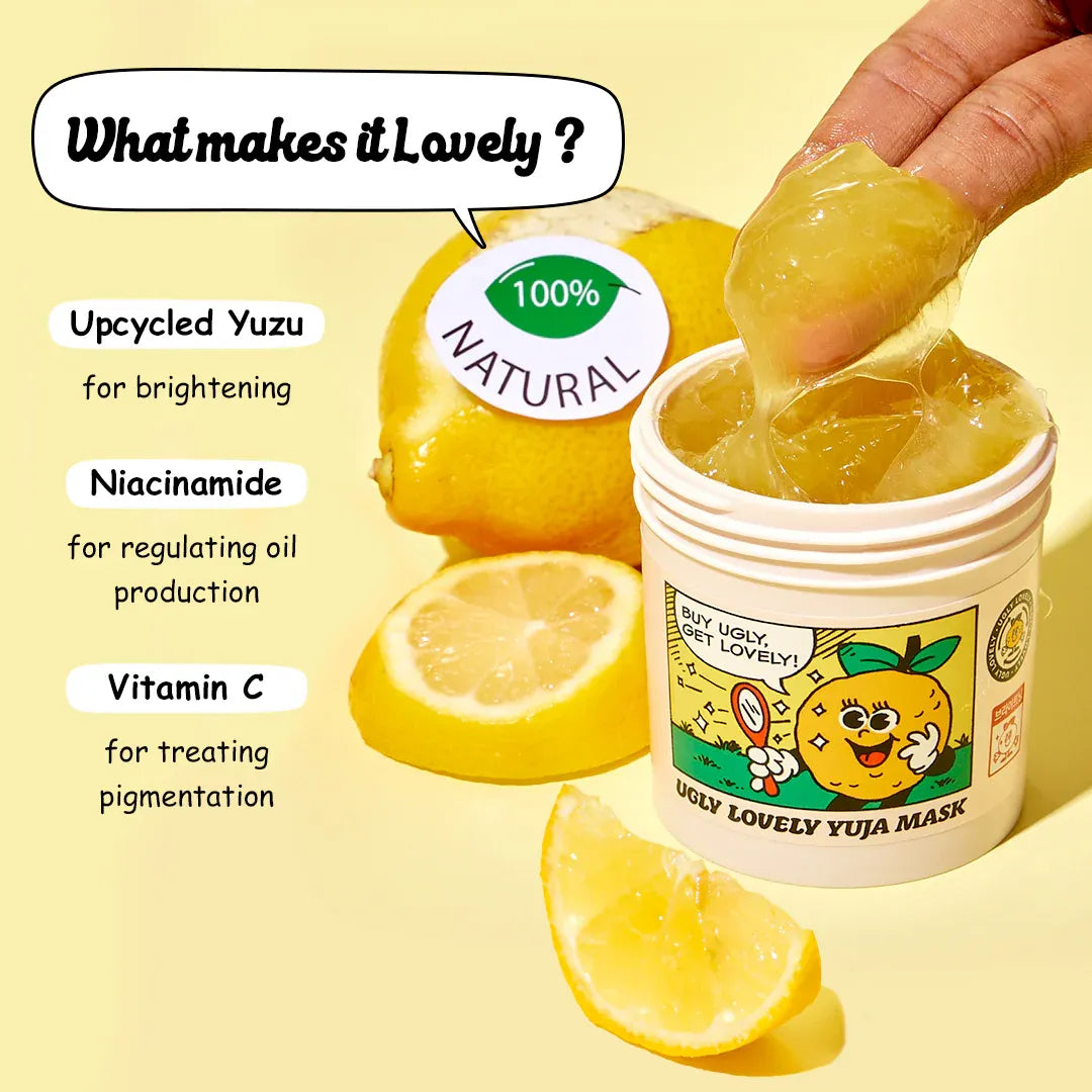 Ugly Lovely Yuja Wash Off Mask 100ml