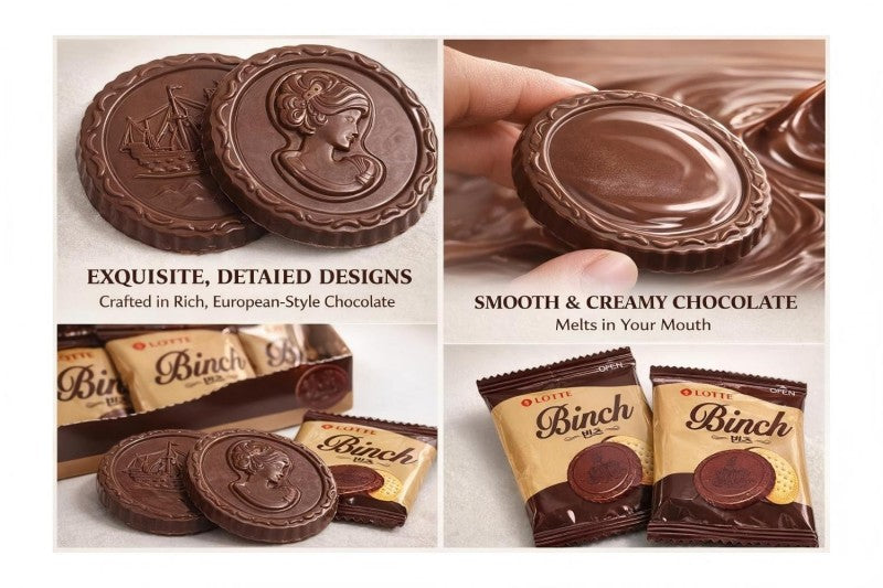 Lotte Binch Chocolate Biscuits 102g