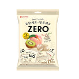 Lotte乐天无糖果味软糖奇异果桃子 238g