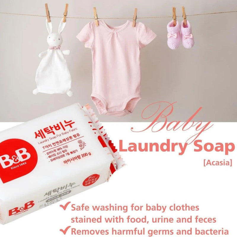 B&B Laundry Soap for Baby Fabric Acacia 200g