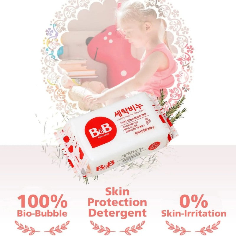 B&B Laundry Soap for Baby Fabric Acacia 200g