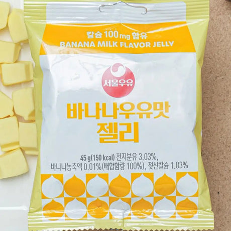 Seoul Milk Banana Milk Flavor Jelly 45g