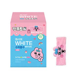 White Opanchu Usagi Daily Sanitary Napkins 24pcs (+ Face Wash Headband )