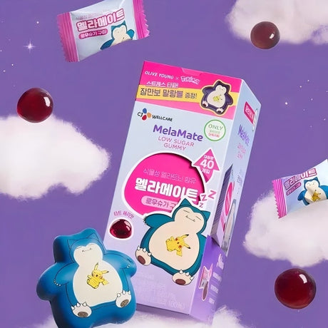 MelaMate宝可梦限定褪黑素软糖 40粒