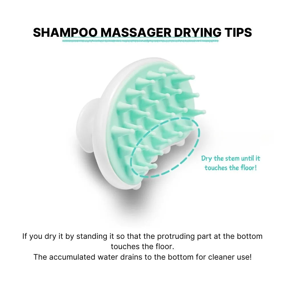 Fillimilli Shampoo Massager Mint Green