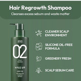 Amos 02 Nourish Scalp The Green Tea Shampoo Refresh 500g