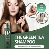 Amos 02 Nourish Scalp The Green Tea Shampoo Refresh 500g