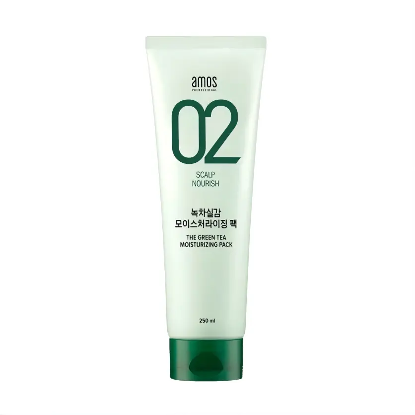 Amos爱茉诗02绿茶防脱固发发膜深层修护补水保湿 250ml
