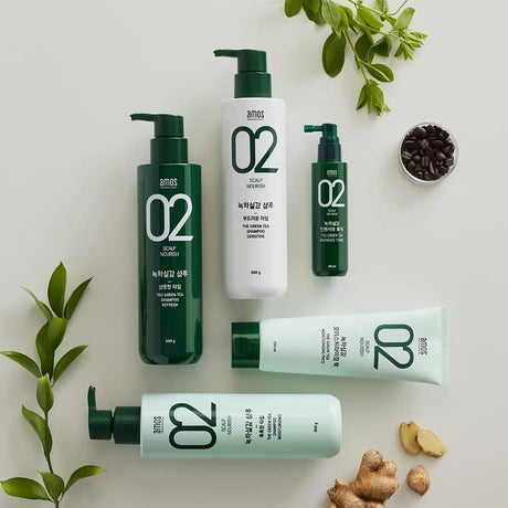 Amos Green Tea Moisturizing Hair Mask 250ml