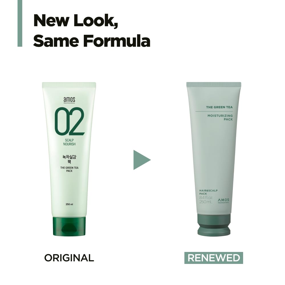 Amos Professional The Green Tea Moisturizing Pack 250ml