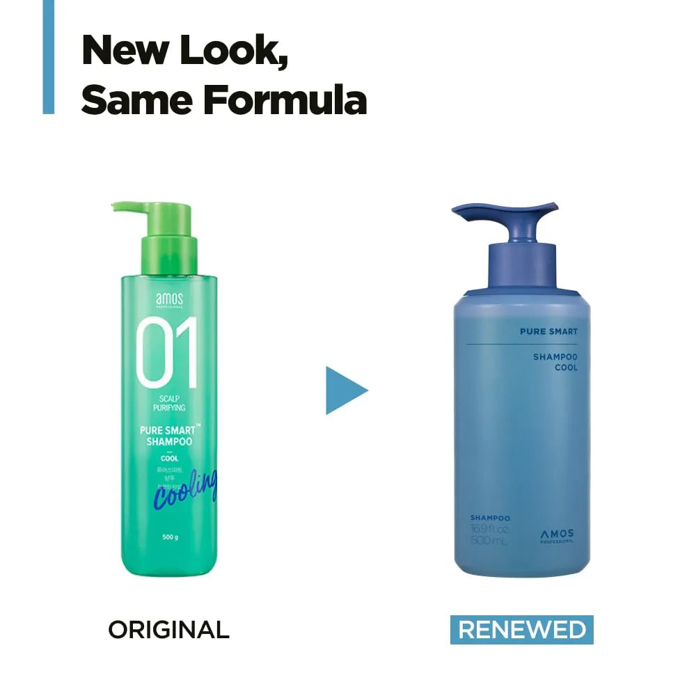 Amos Professional Pure Smart Shampoo Cool 500ml